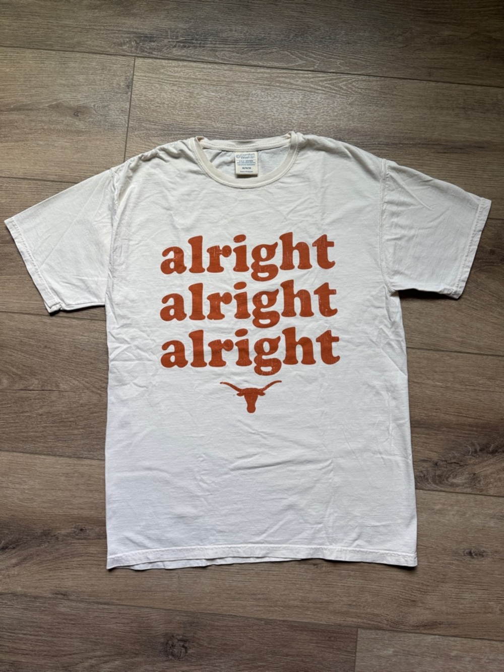 University of Texas Austin Short Sleeve Tee - White/Orange